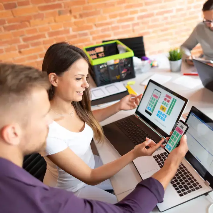 Happy people creating blazingly fast websites